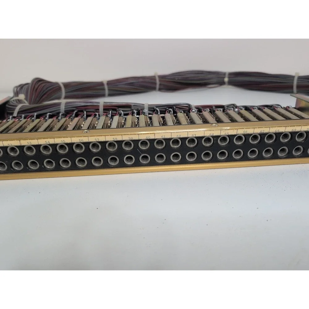 ADC Ultrapatch 48 Point Patchbay Panel Cables Pro Patch Bay